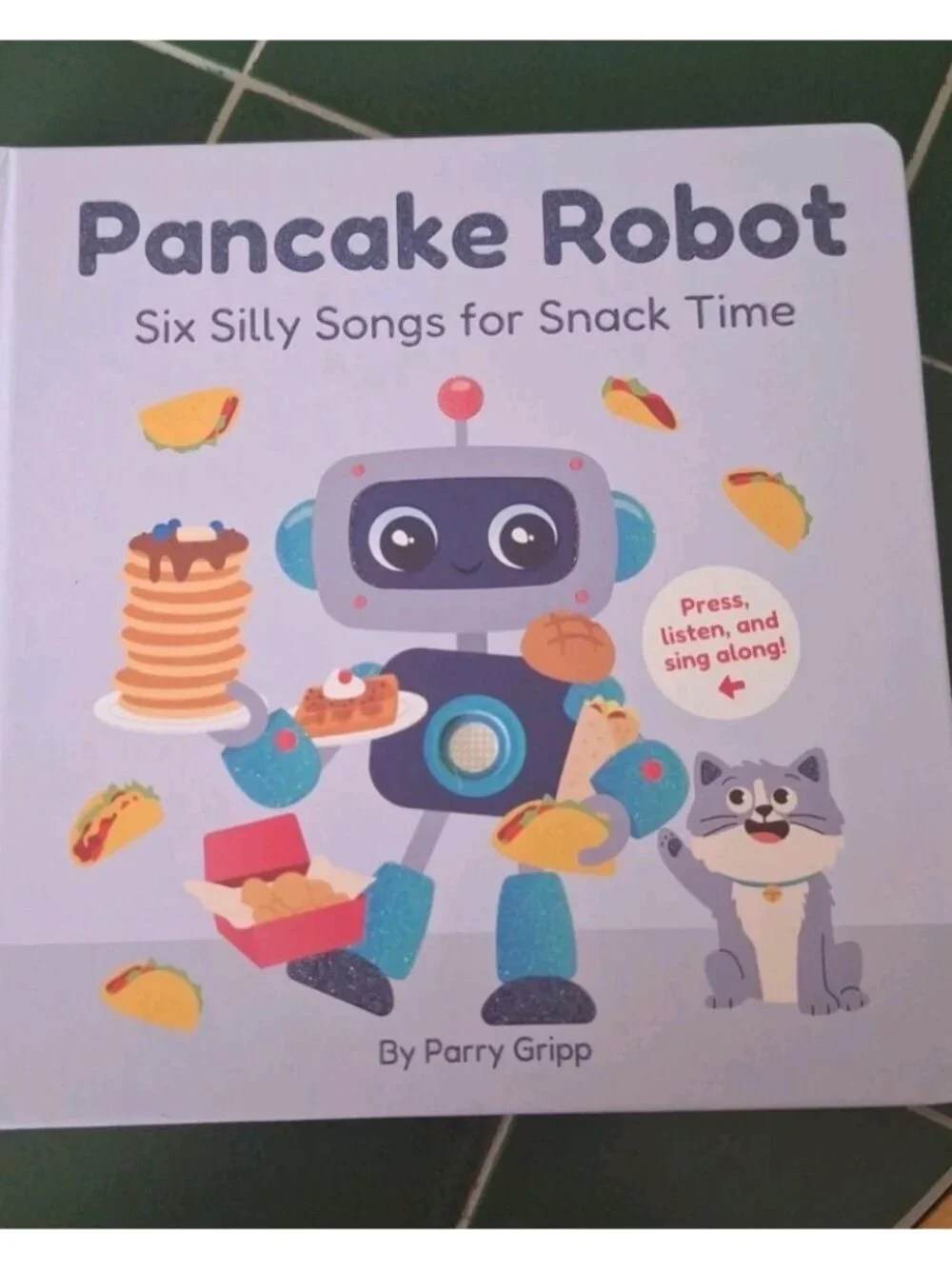 Pancake Robot Six Silly Songs Rechargeable Headphone Accessible